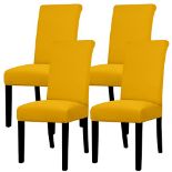 RRP £23.96 Lellen Dining Chair Covers Set of 4