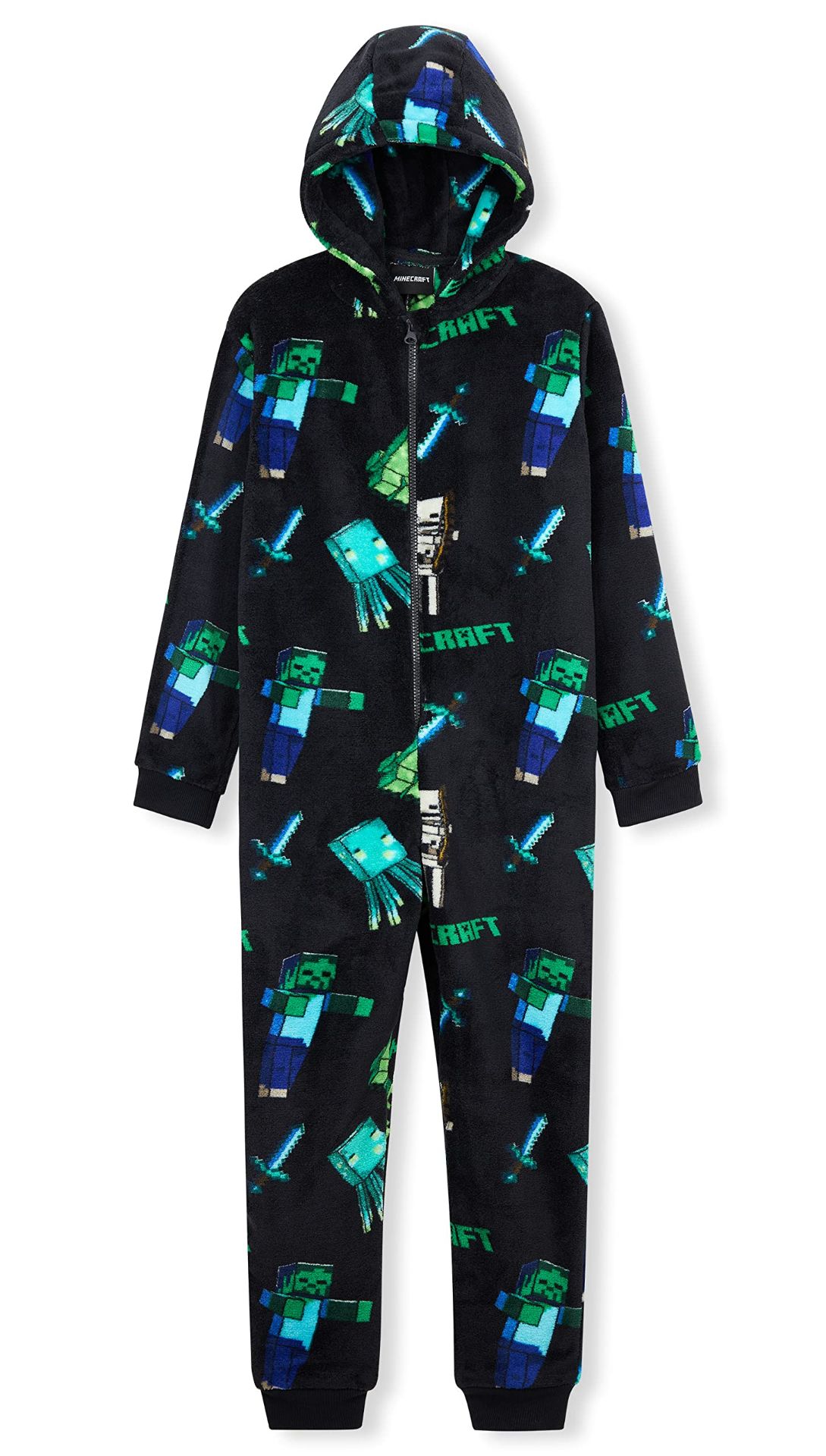 RRP £32.87 Minecraft Boys Fleece Onesie