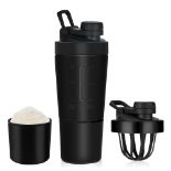 RRP £20.54 ROCKY&CHAO Protein Shaker Bottle with MixBall and Filter
