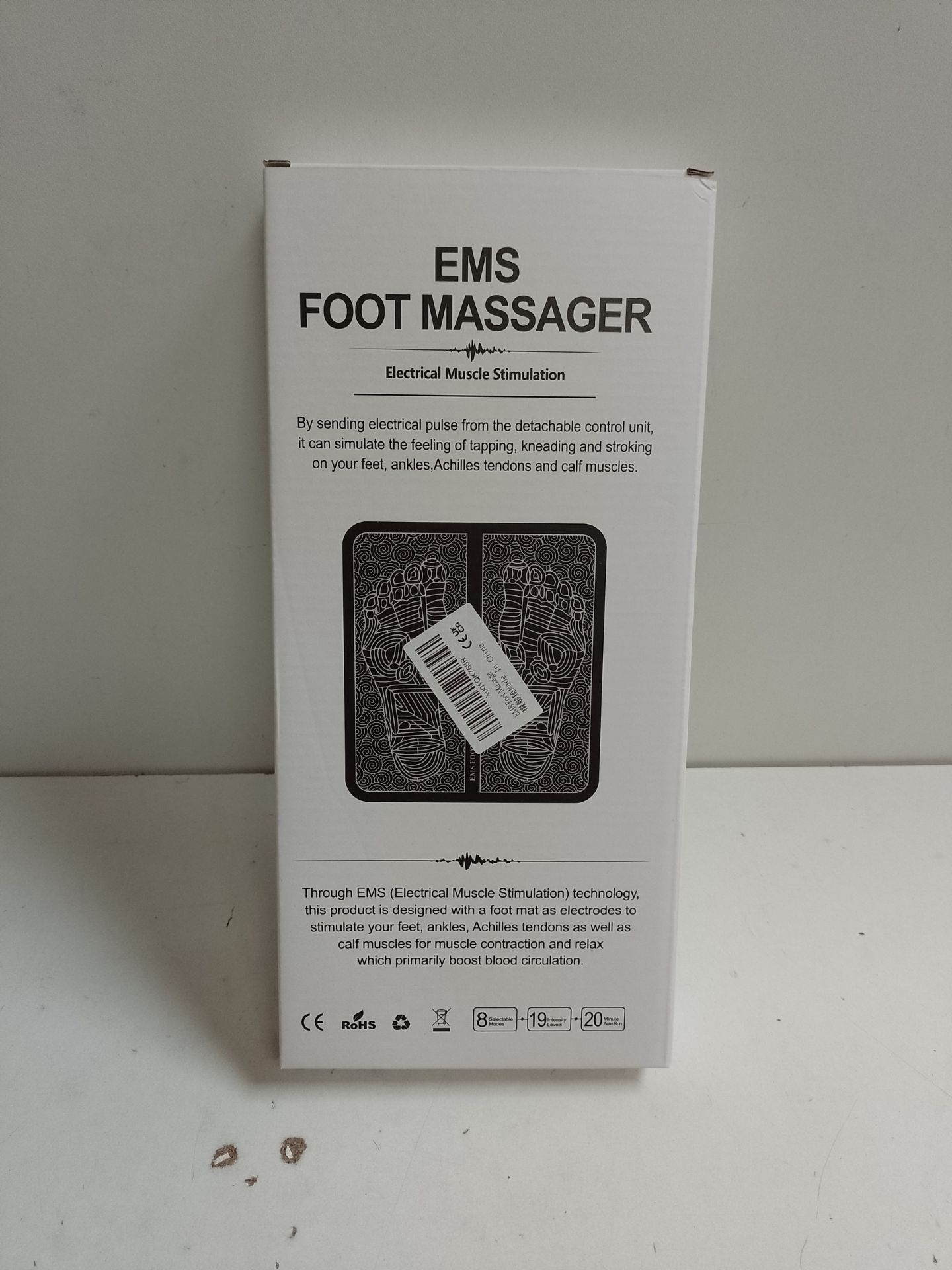 RRP £11.40 EMS Foot Massager - Image 2 of 2