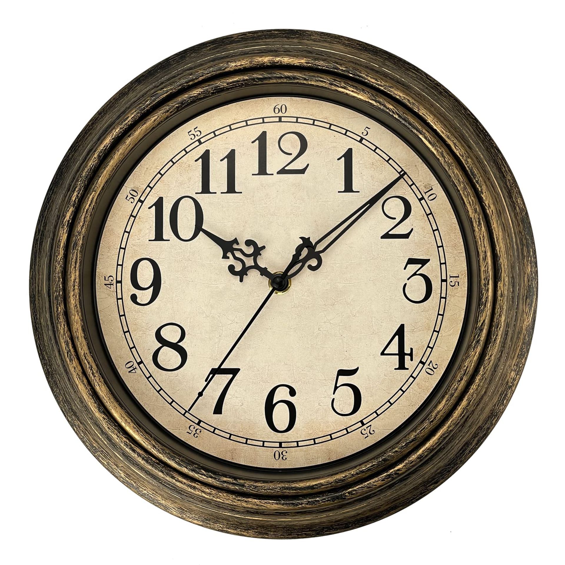 RRP £32.44 Plumeet Extra Large Retro Wall Clock