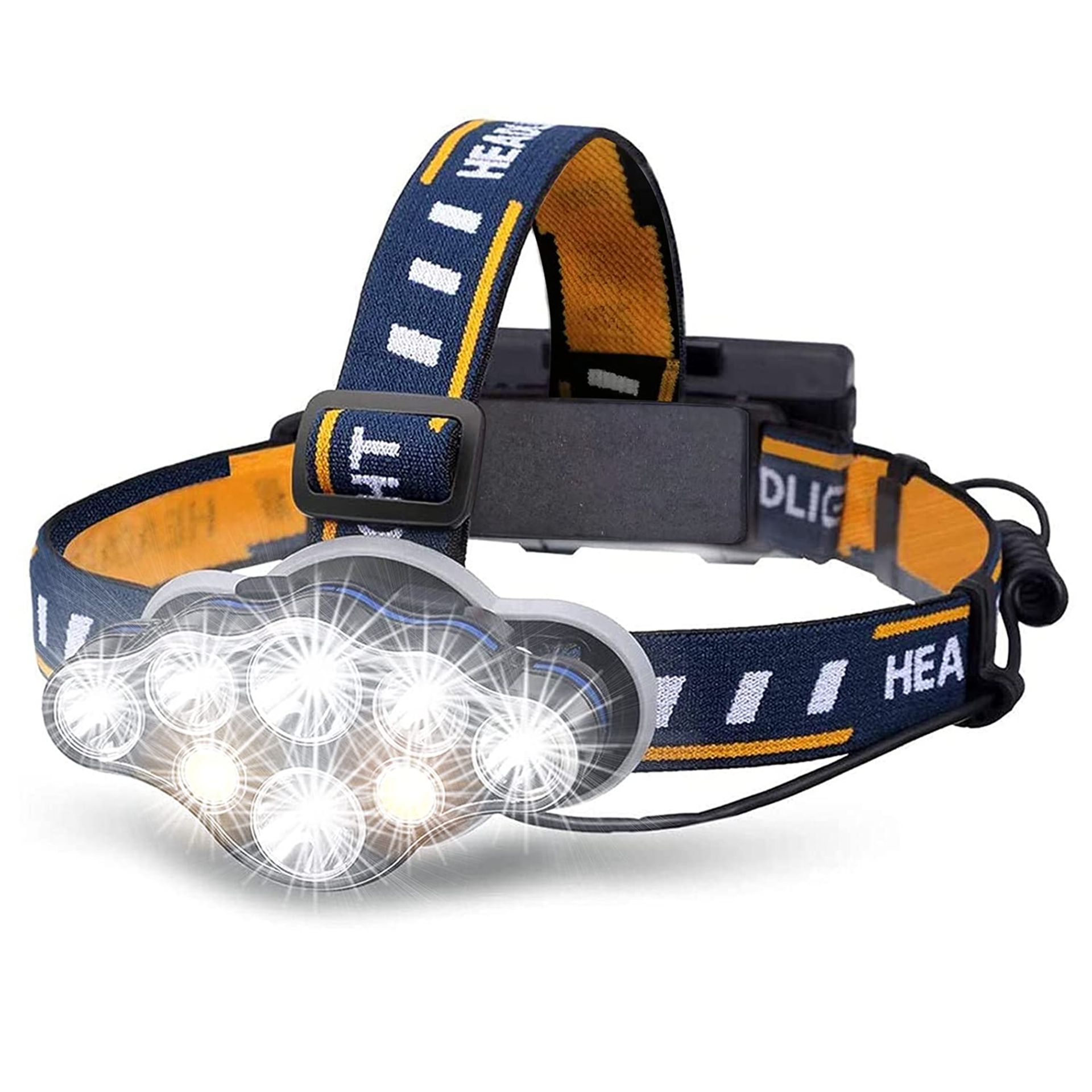 RRP £22.82 Spardar Head Torch Rechargeable