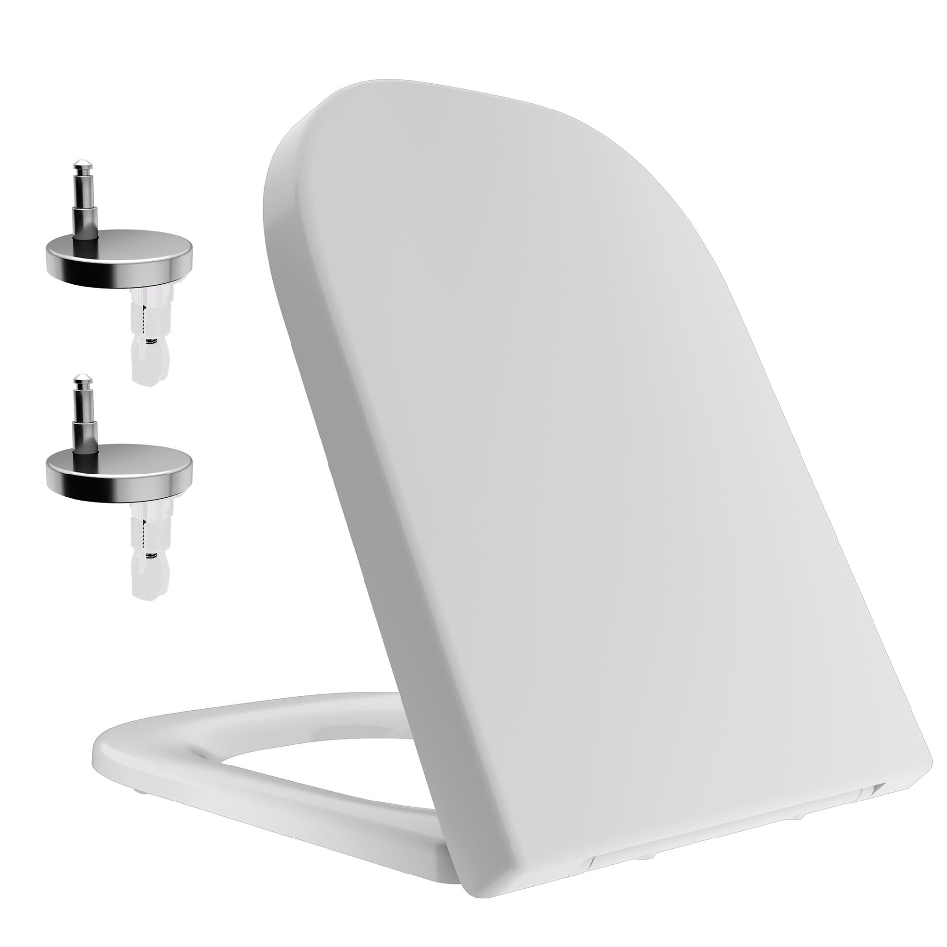 RRP £41.29 WHYFONE Square Toilet Seat Soft Close