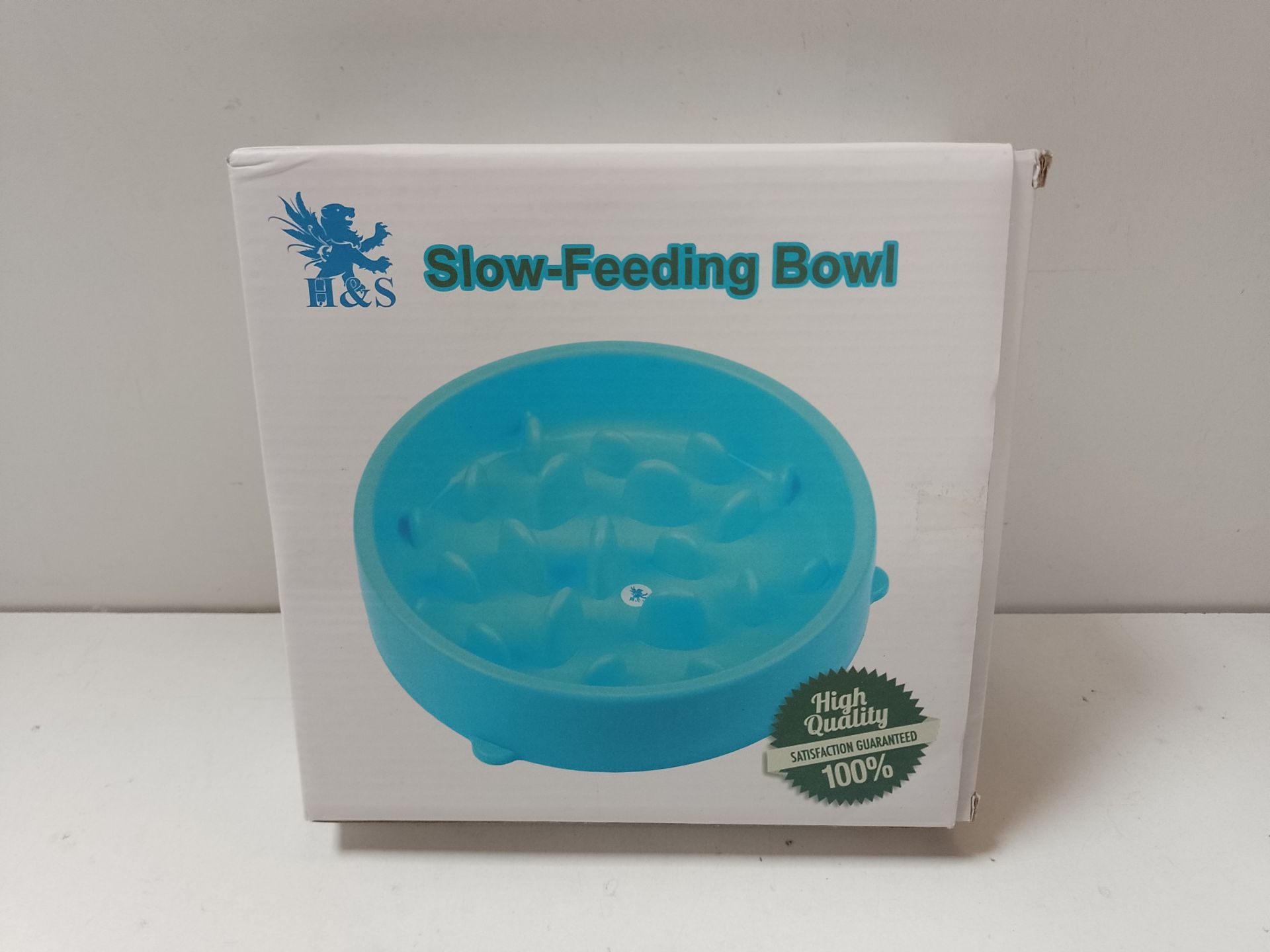 RRP £9.69 H&S Slow Feeder Dog Bowl - Image 2 of 2