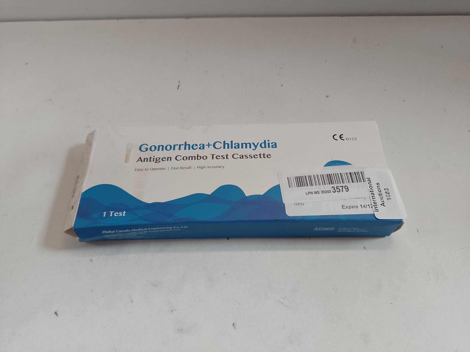 RRP £14.37 STI Home Test Kit for Chlamydia & Gonorrhoea Screening - Image 2 of 2