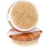 RRP £10.14 H&S 2pcs Body Brush Dry Skin Bath Shower Brush Back