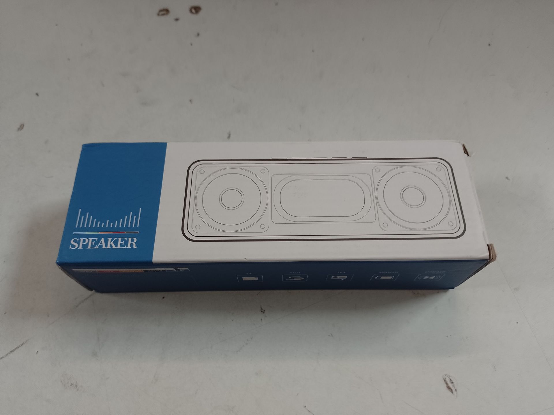 RRP £22.06 HUSAN Wireless Bluetooth Speaker With AUX/USB/TF card slot - Image 2 of 2