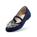 RRP £26.84 DREAM PAIRS Girls Party Shoes Pearl Mary Jane Ballet