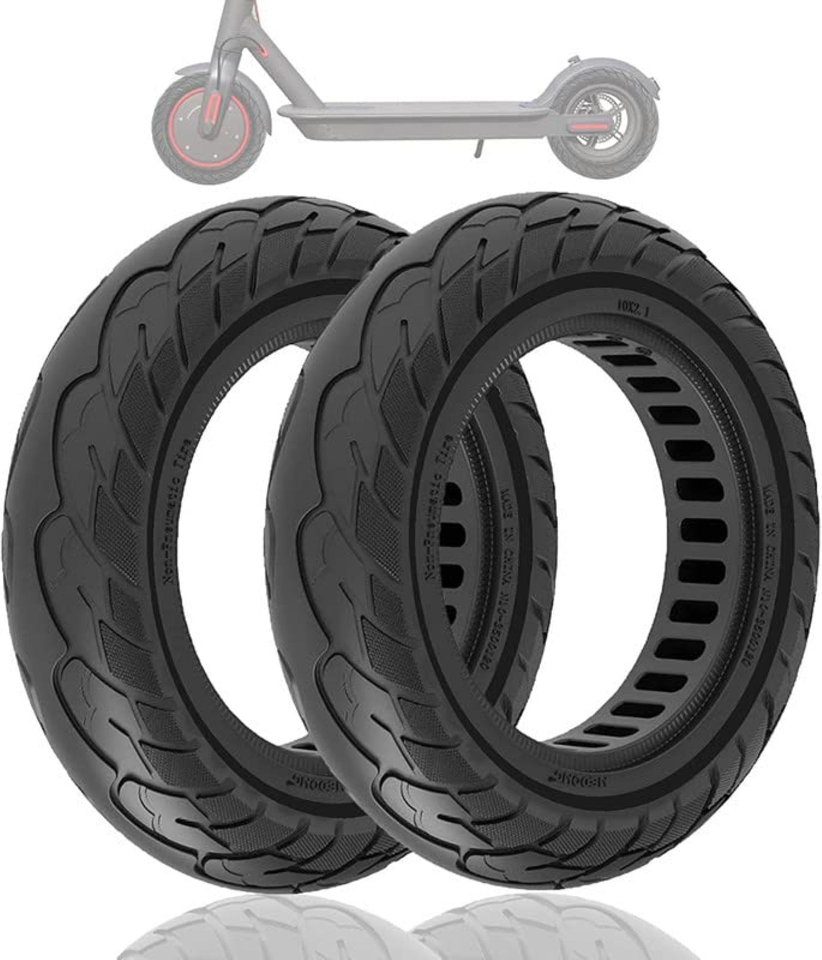 RRP £55.80 GLDYTIMES 10 inch Scooter Solid Tyre