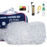 RRP £44.65 EMEKIAN 2Pcs Soccer Replacement Goal Nets