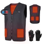 RRP £34.24 BRAND NEW STOCK SKYSPER Instant Warmth Heating Vest Body Warmer Thermal