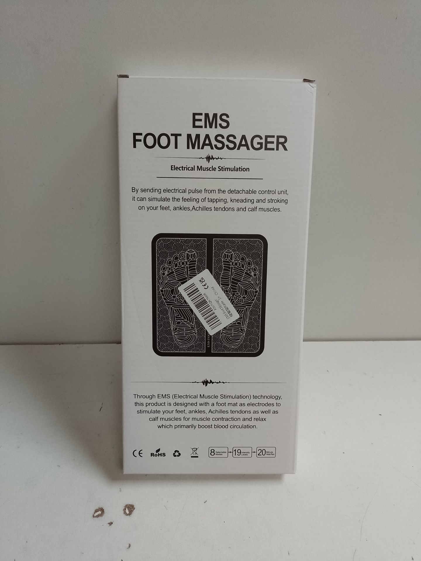 RRP £11.40 EMS Foot Massager - Image 2 of 2