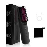 RRP £55.82 Cordless Hair Straightener Brush