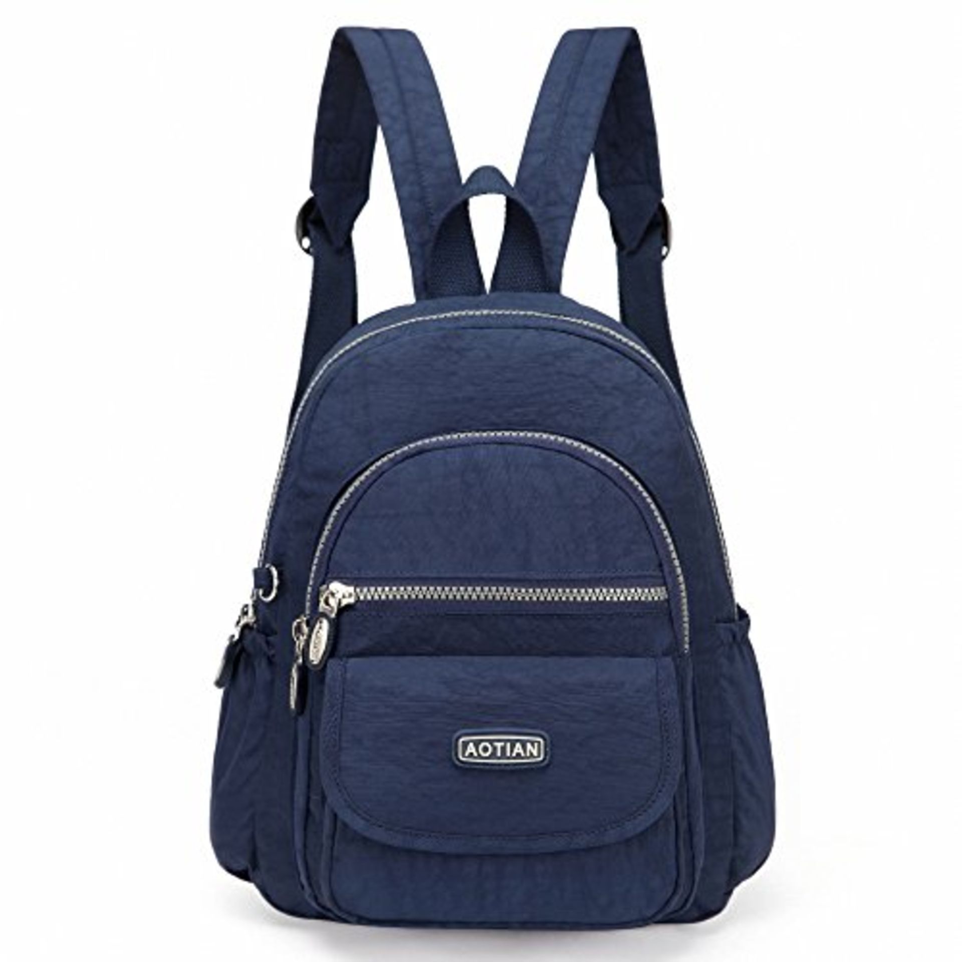 RRP £20.52 AOTIAN Nylon Lightweight Sturdy Little Casual Backpack 7 L Deep Blue