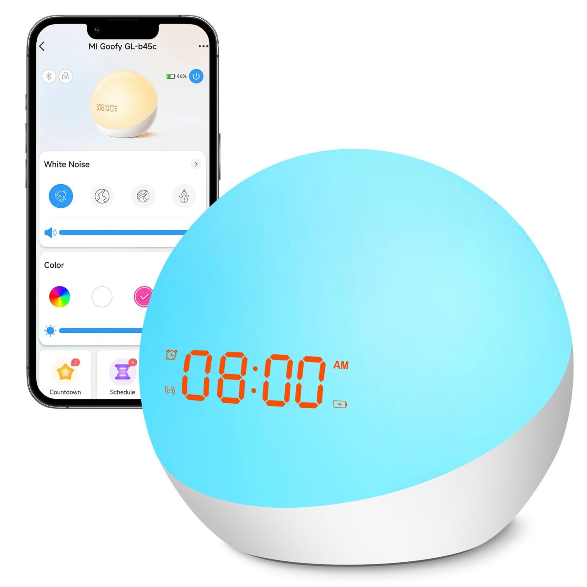 RRP £22.48 Homidy Alarm Clock for Kids