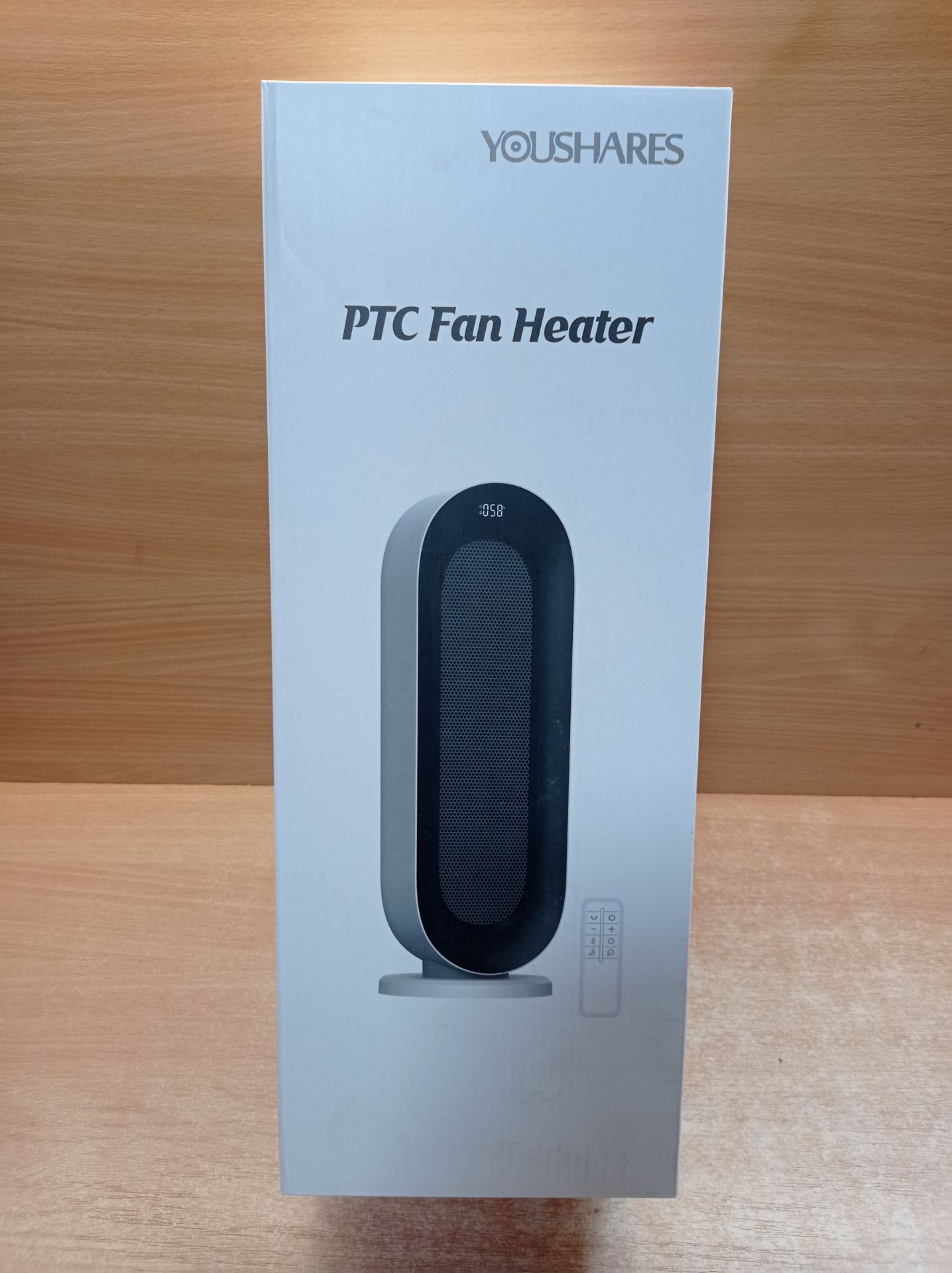 RRP £38.78 Fan Heaters for Home - Image 2 of 2