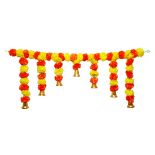 RRP £21.45 Artificial Marigold Flowers Garlands Toran Door Toran