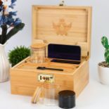 RRP £49.36 Large Stash Box with Rolling Tray and 5 Accessories