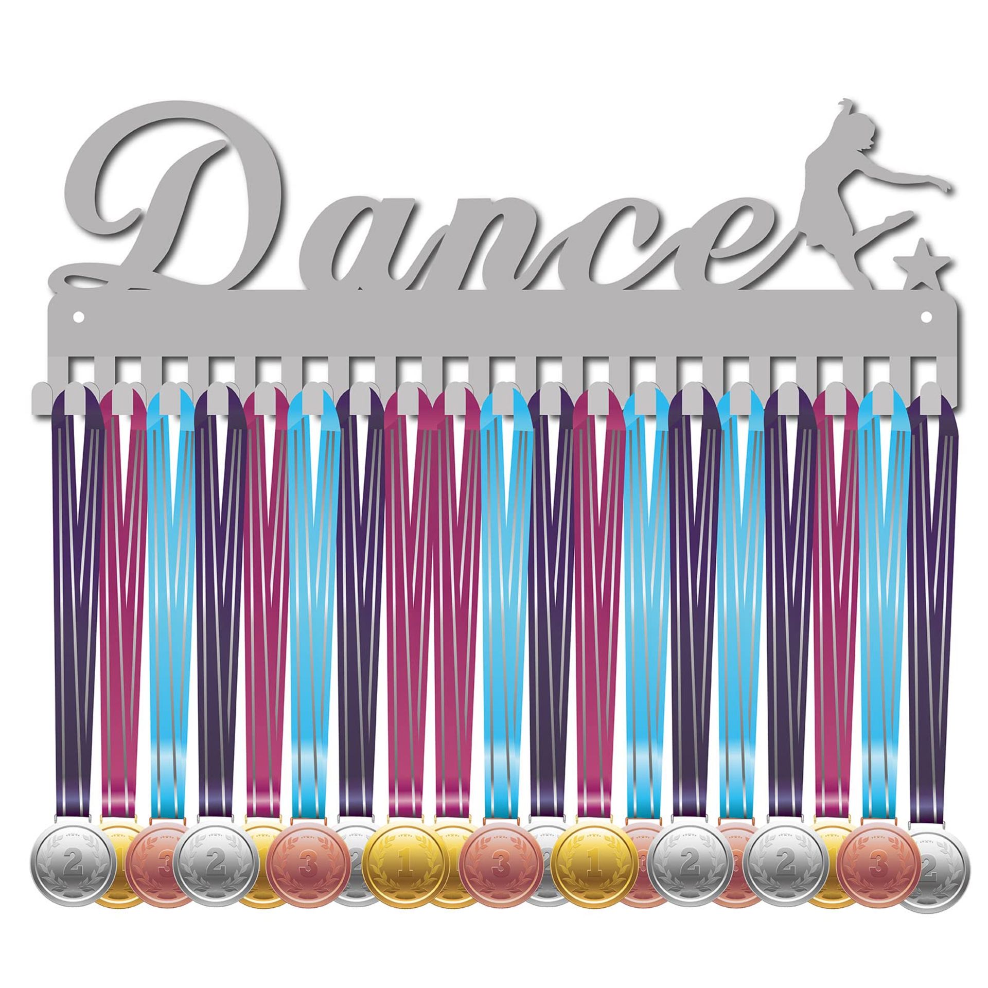 RRP £21.67 CREATCABIN Dance Medal Holder Dancer Medals Hanger