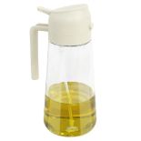 RRP £10.26 Liujiami 600ml 2-in-1 Spray Design Oil Dispenser Bottle