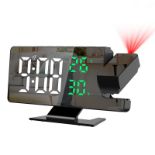 RRP £13.69 ORIA Projection Clock