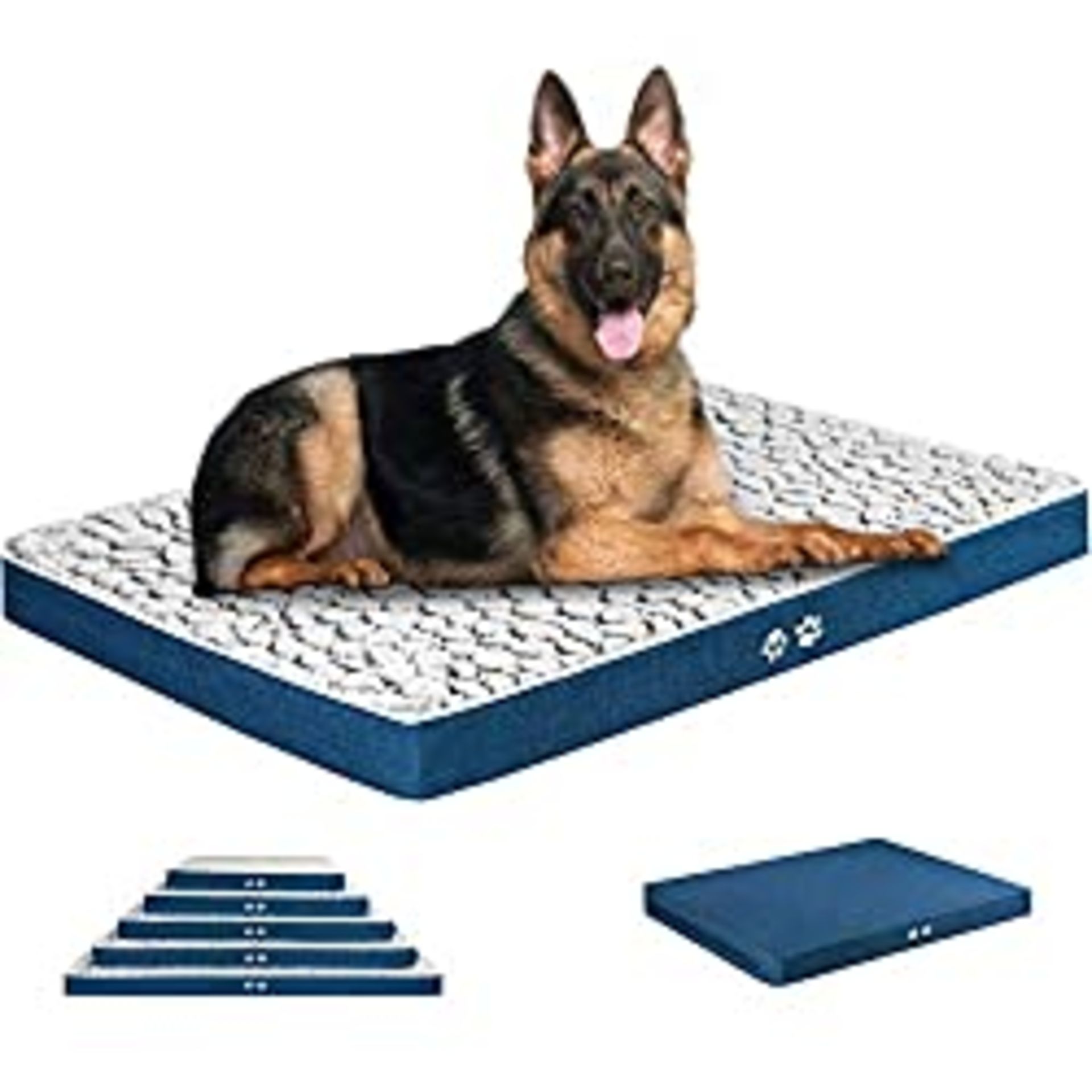 RRP £52.50 BRAND NEW STOCK KROSER Reversible Dog Bed (Cool & Warm)