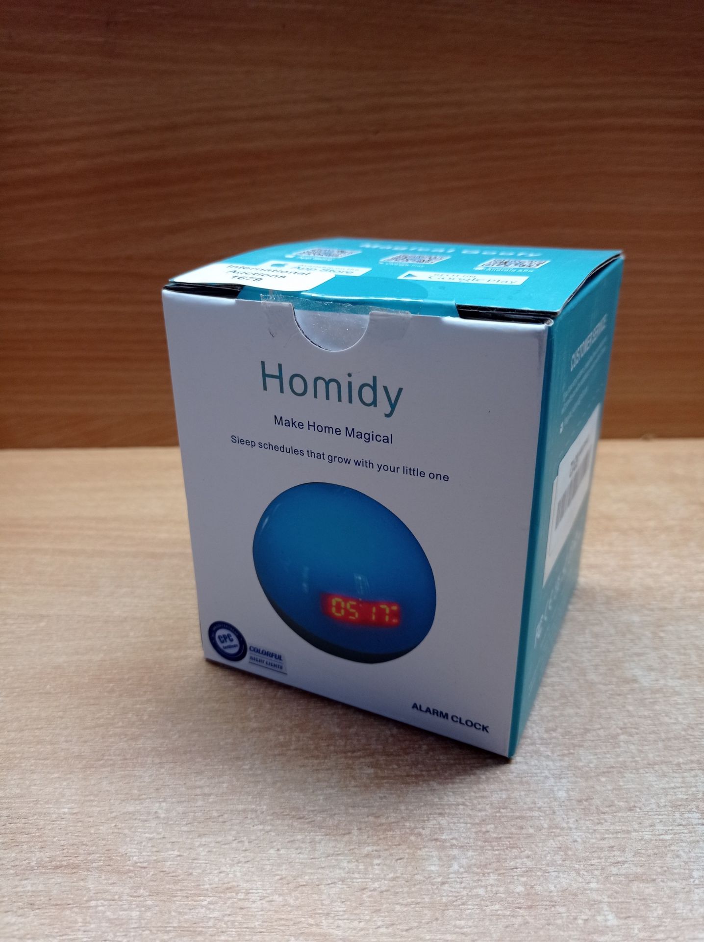 RRP £22.48 Homidy Alarm Clock for Kids - Image 2 of 2