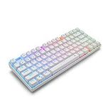 RRP £32.15 HUO JI Wireless 60% Mechanical Gaming Keyboard: Blue