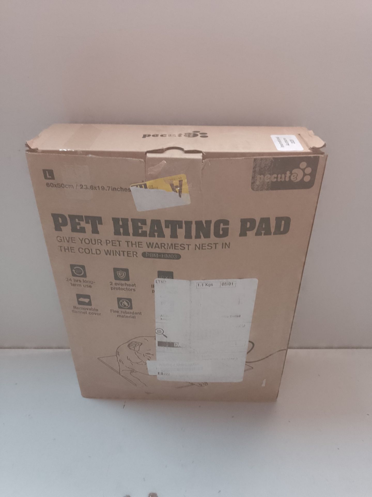 RRP £44.65 pecute Pet Heat Pad Large 50x65cm - Image 2 of 2