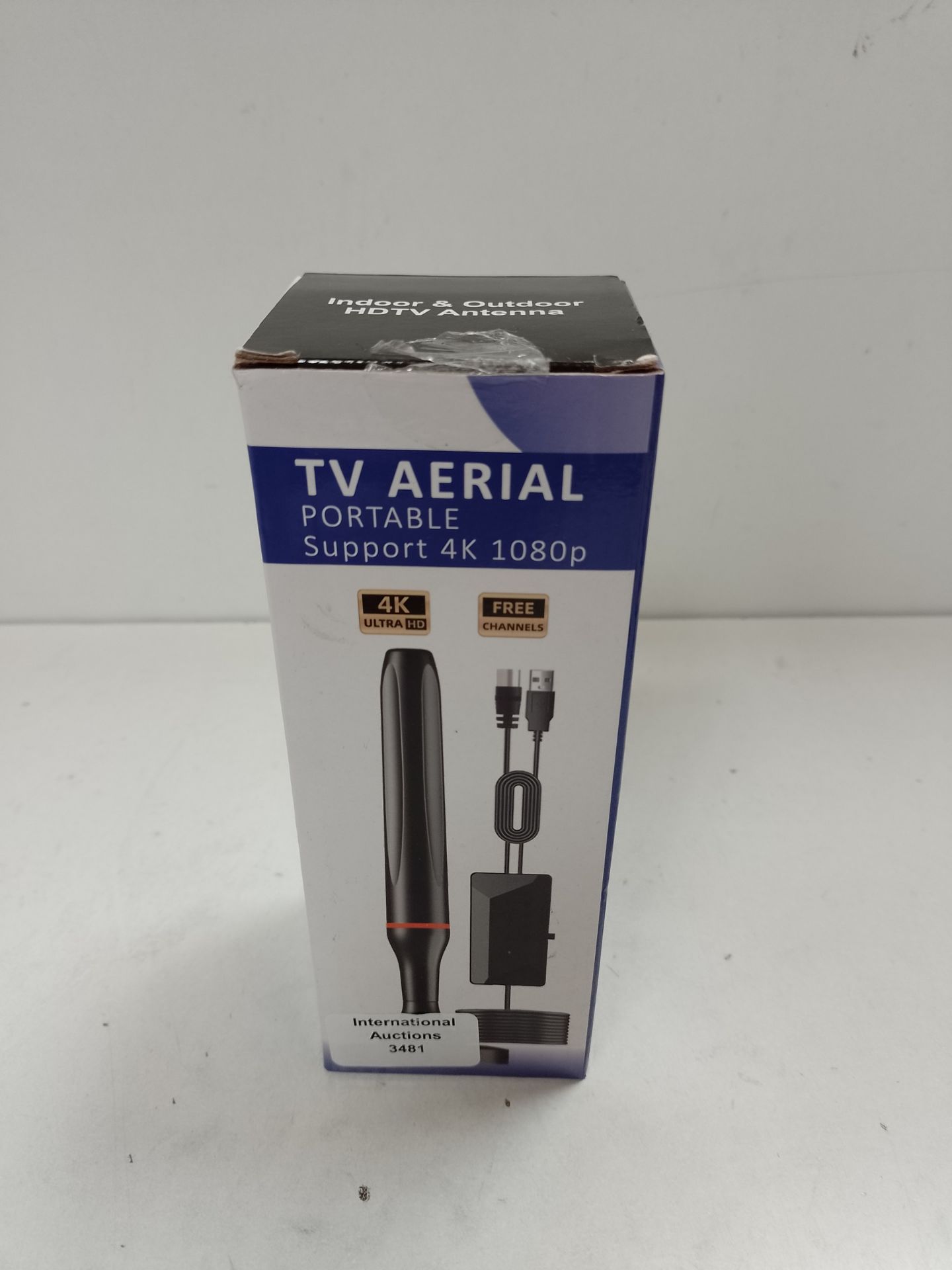 RRP £29.67 Indoor TV Aerial - Long Range & 360 Reception - Strong Magnetic Base - Image 2 of 2