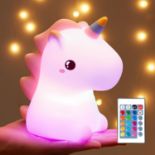 RRP £14.74 Unicorn Night Light Kids Unicorn Gifts for Girls