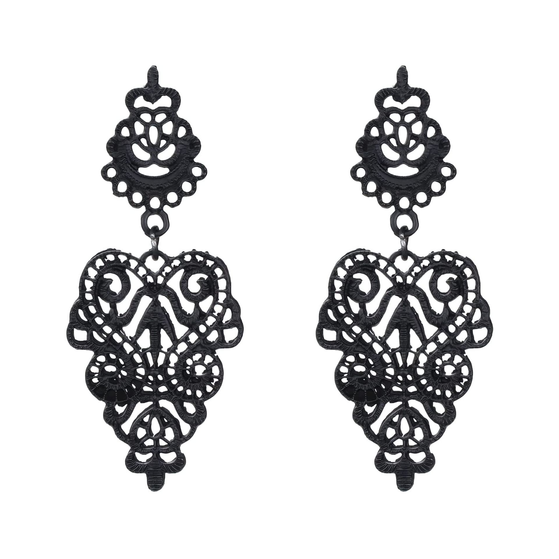 RRP £9.26 Boho Dangle Earrings for Women Statement Earrings Leaf