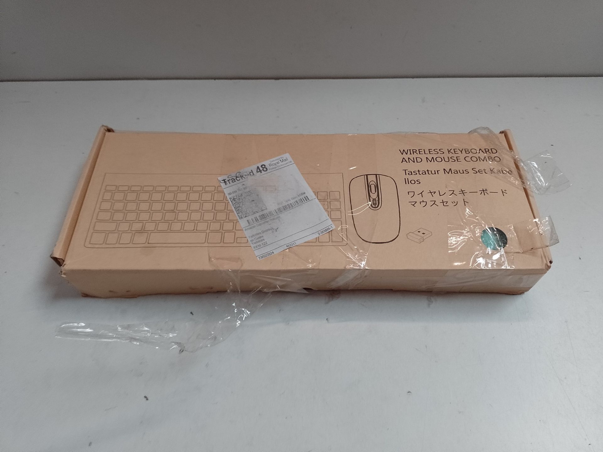 RRP £28.46 Wireless Keyboard Mouse Combo - Image 2 of 2