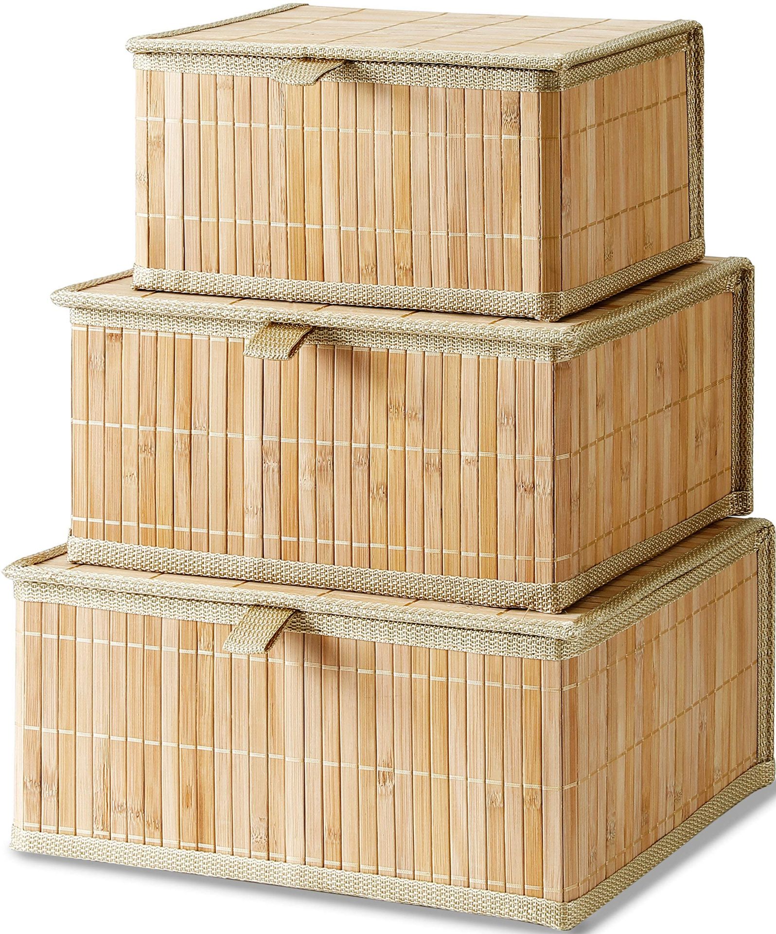 RRP £42.22 Honygebia Storage Baskets with Lids