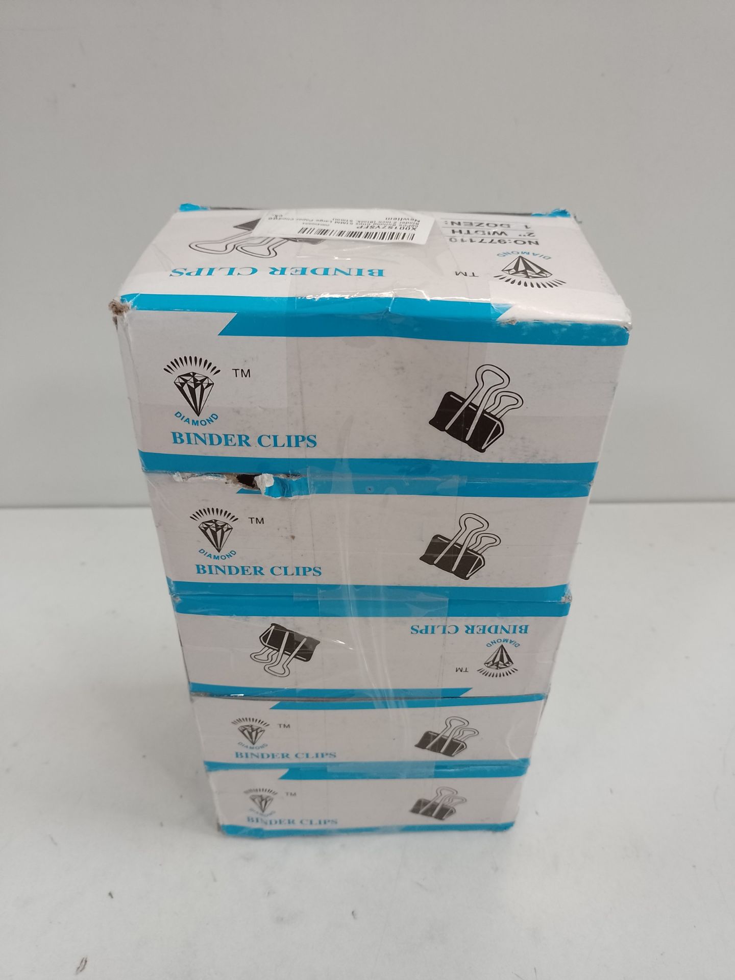 RRP £23.95 60PCS Bulldog Clips 51MM Large Paper Clips Binder 2 inch (Black, 51mm) - Image 2 of 2