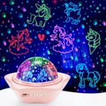 RRP £17.45 One Fire Unicorn Gifts for Girls Light Projector