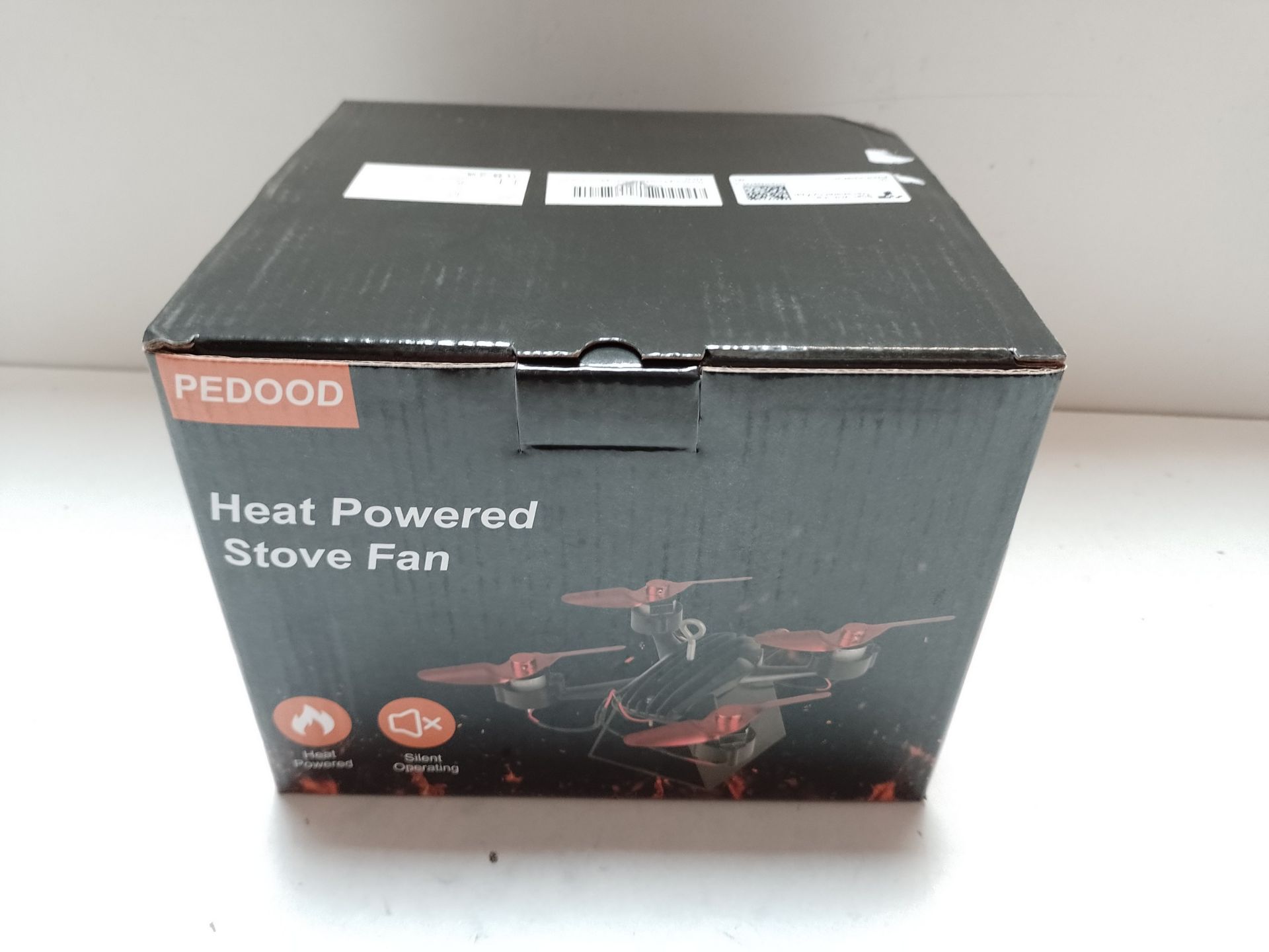 RRP £45.65 PEDOOD Stove Fan Standing Drone Design - Image 2 of 2