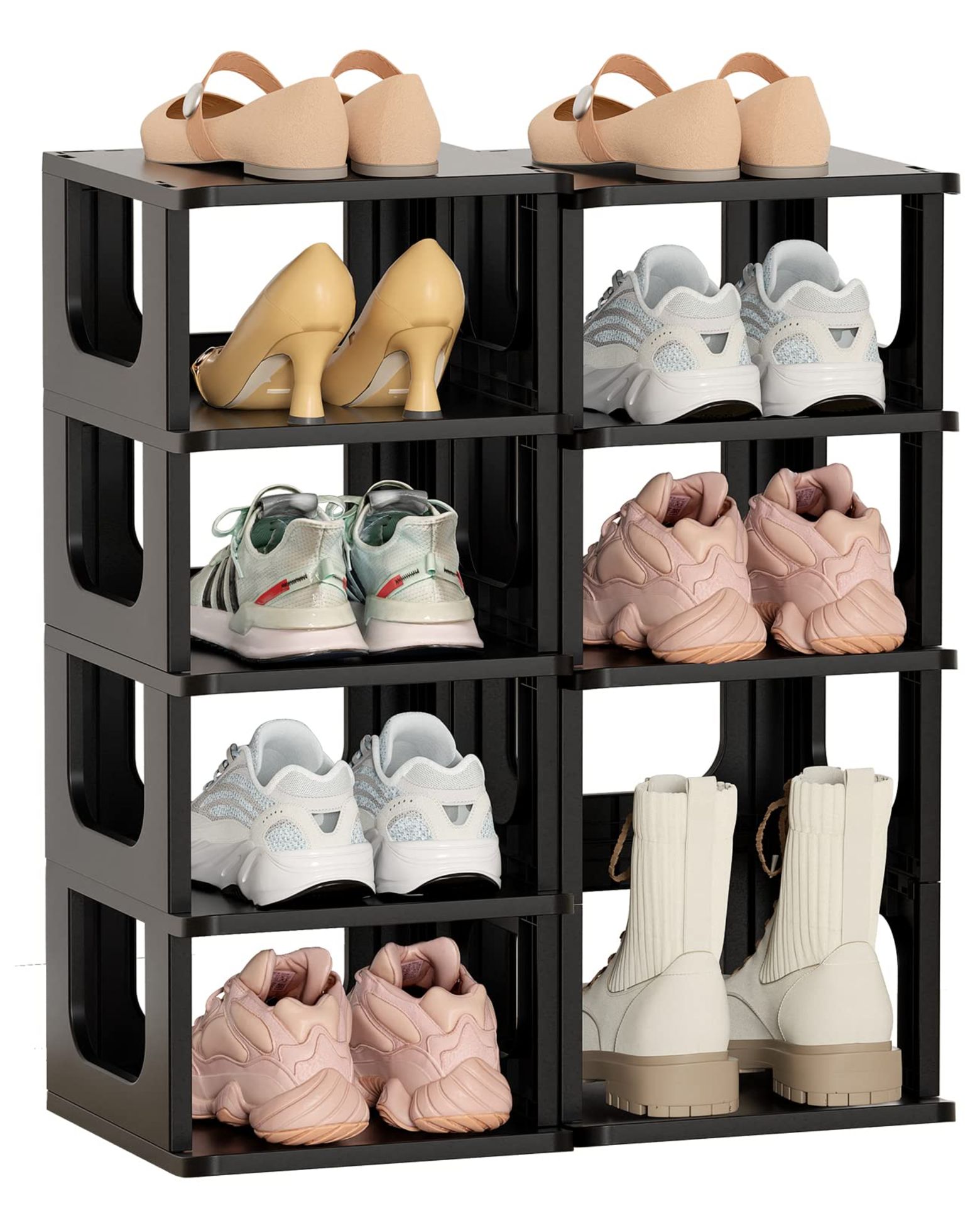 RRP £50.22 HAIXIN Narrow Shoe Rack