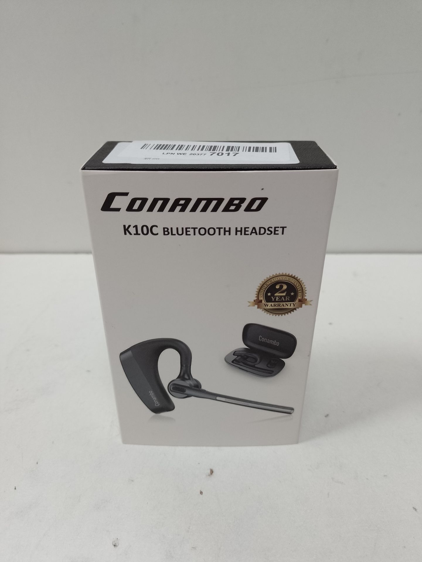 RRP £37.66 Conambo K10C Bluetooth Headset V5.2 - Image 2 of 2