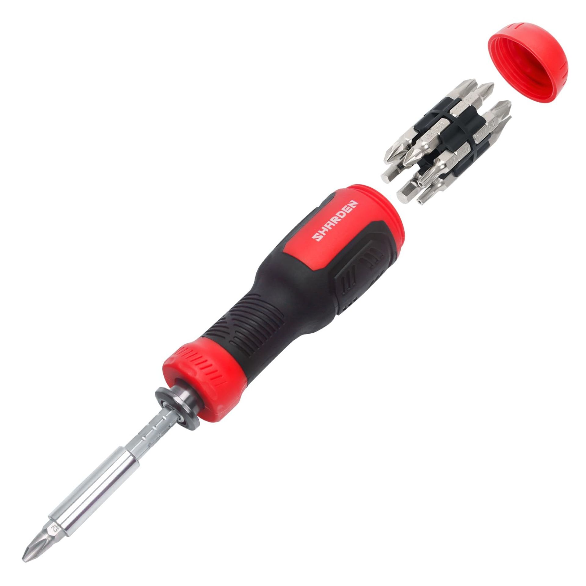 RRP £11.40 SHARDEN Multi Screwdriver 13-in-1 Screw Driver Adjustable