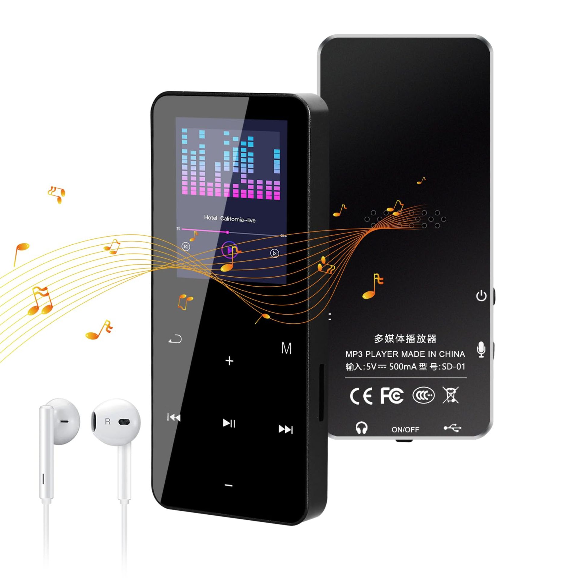 RRP £21.62 ONATISMAGIN MP3 Player with Bluetooth