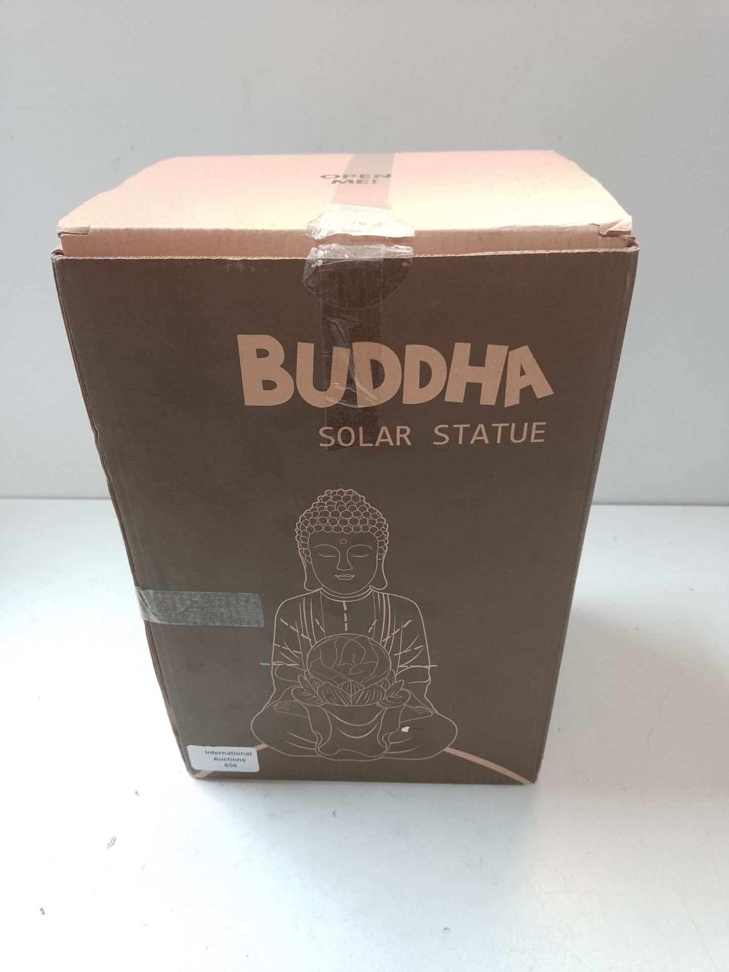 RRP £42.22 Goodeco Meditating Buddha Ornament with Solar Light - Image 2 of 2