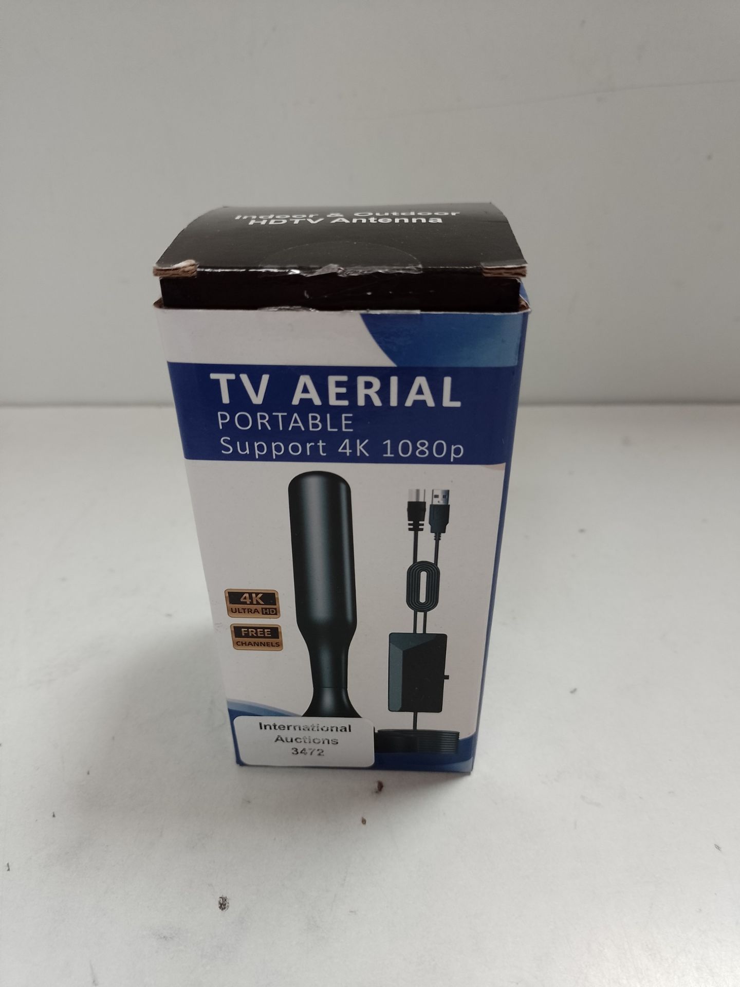 RRP £26.25 TV Aerial Indoor- Amplifier TV Aerial Indoor with Powerful Magnetic Base - Image 2 of 2