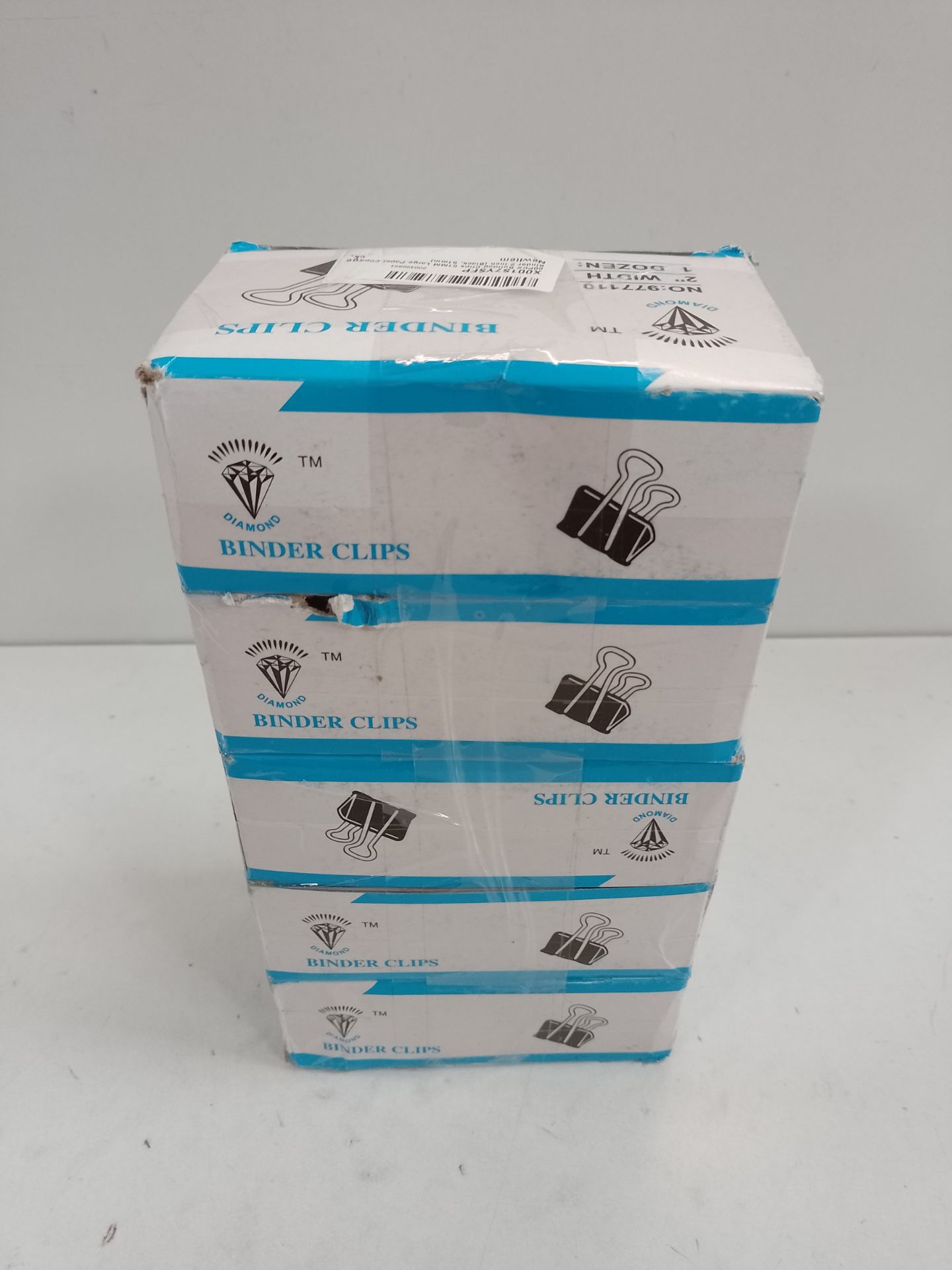 RRP £23.95 60PCS Bulldog Clips 51MM Large Paper Clips Binder 2 inch (Black, 51mm) - Image 2 of 2