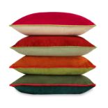 RRP £37.66 COFEDE Velvet Cushion Covers 20x20 inches Set of 4