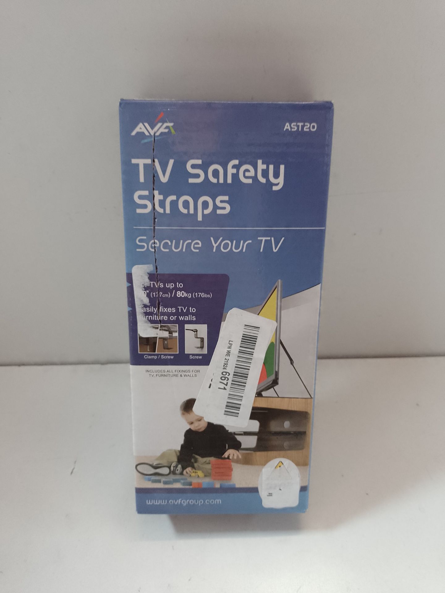 RRP £11.15 Mahara Premium Universal TV Straps Child Safety - Image 2 of 2