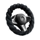 RRP £10.70 Steering Wheel Cover Protector Stretch On Universal