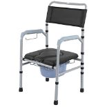 RRP £106.39 Adult Bedside Commode Toilet Chair