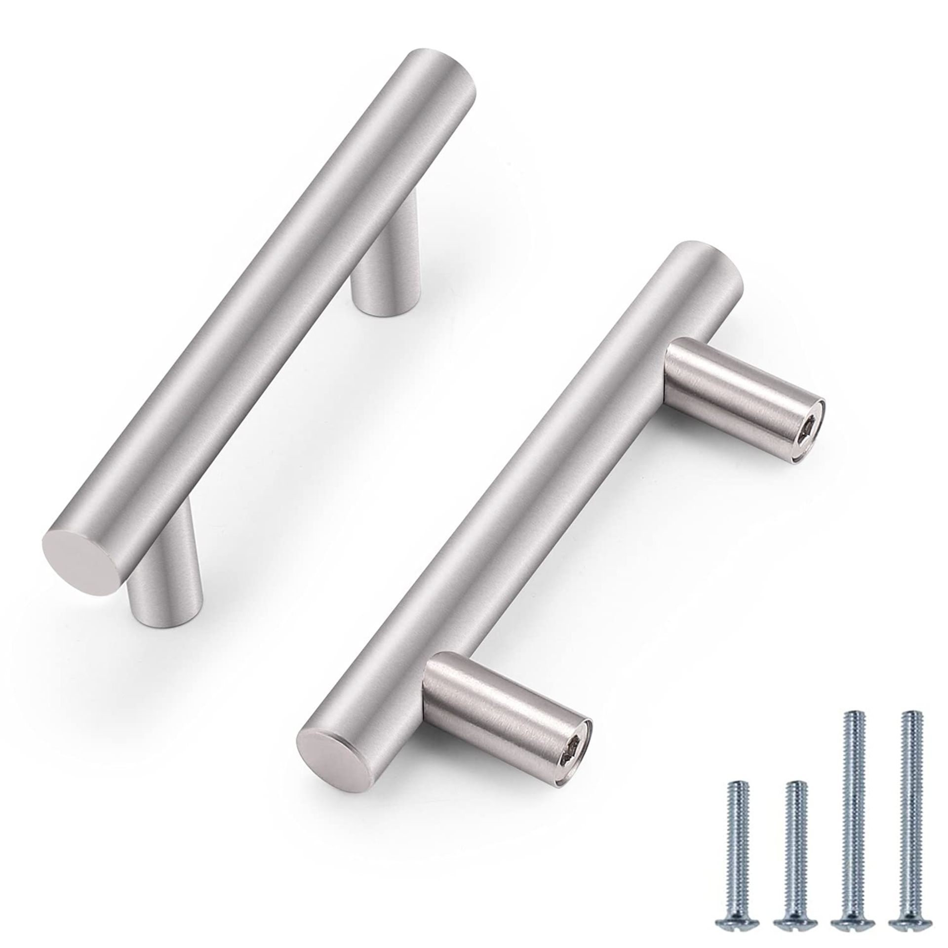 RRP £13.55 PinLin 15 Pack Kitchen Door Handles 64mm Hole Centre