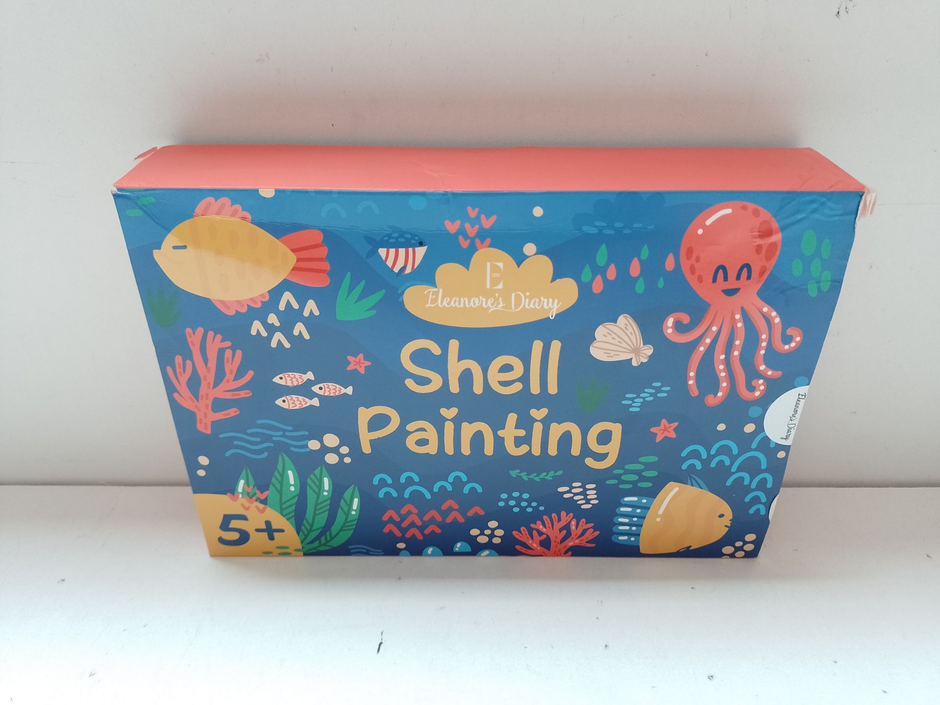 RRP £16.43 Eleanore's Diary Kids Sea Shell Painting Kit - Image 2 of 2